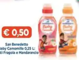 Eté San Benedetto Baby Camomilla gusti Fragola e Mandarancio offerta