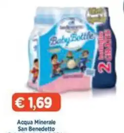 Eté Acqua Minerale San Benedetto Baby Bottle Naturale offerta