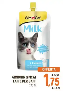 Pet Store Conad Gimborn gimcat latte per gatti offerta