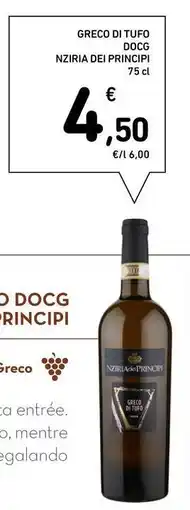 Spazio Conad Greco di tufo docg nziria dei principi offerta