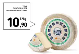 Spazio Conad Toma piemontese dop SAPORI&DINTORNI CONAD offerta