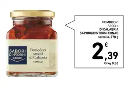 Spazio Conad Pomodori secchi di calabria sapori&dintorni conad sottolio offerta