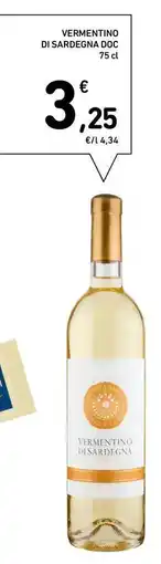 Spazio Conad Vermentino di sardegna doc offerta