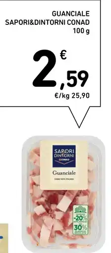 Spazio Conad Guanciale SAPORI&DINTORNI CONAD offerta