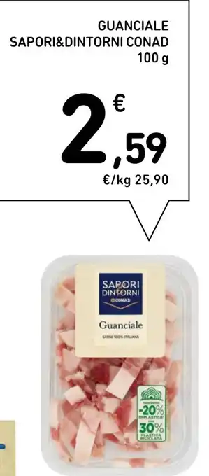 Spazio Conad Guanciale SAPORI&DINTORNI CONAD offerta