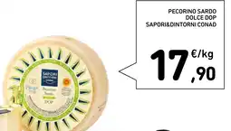 Spazio Conad Pecorino sardo dolce dop SAPORI&DINTORNI CONAD offerta
