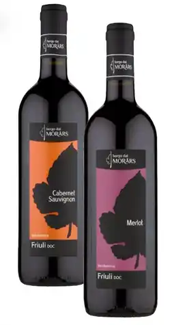 Spazio Conad Vino friuli doc borgo dai morârs cabernet sauvignon, merlot, offerta