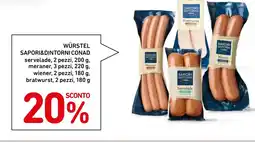 Spazio Conad Würstel SAPORI&DINTORNI CONAD offerta