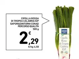 Spazio Conad Cipolla rossa di tropea calabria igp sapori&dintorni conad percorso qualità offerta
