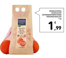 Spazio Conad Arancia rossa di sicilia igp sapori&dintorni conad percorso qualità offerta