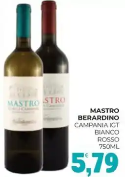 Eté Mastro berardino campania igt bianco rosso offerta
