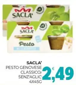 Eté Sacla' pesto genovese classico senz'aglic offerta
