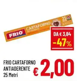 A&O Frio cartaforno antiaderente 25 metri offerta
