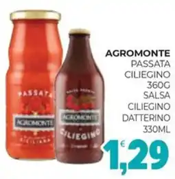 Eté Agromonte passata ciliegino salsa, ciliegino datterino offerta