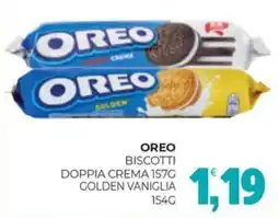 Eté Oreo biscotti doppia crema, golden vaniglia offerta