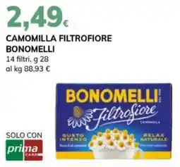 Basko Camomilla filtrofiore BONOMELLI offerta