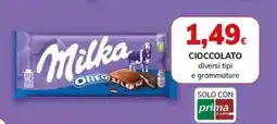 Basko Milka cioccolato offerta