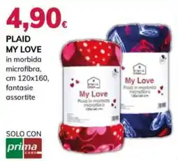Basko Plaid MY LOVE offerta