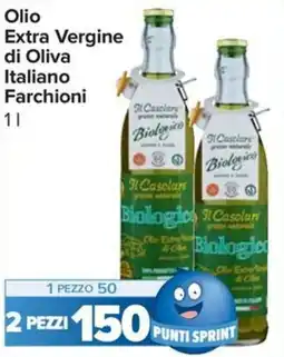 Carrefour Market Olio Extra Vergine di Oliva Italiano Farchioni offerta
