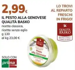 Basko Il pesto alla genovese QUALITÀ BASKO offerta
