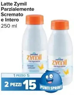 Carrefour Market Latte Zymil Parzialemente Scremato e Intero offerta
