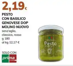 Basko Pesto con basilico genovese dop MOLINO NUOVO offerta