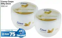 Carrefour Market Crema Corpo Silky Dove offerta