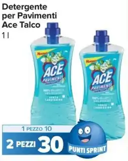 Carrefour Market Detergente per Pavimenti Ace Talco offerta