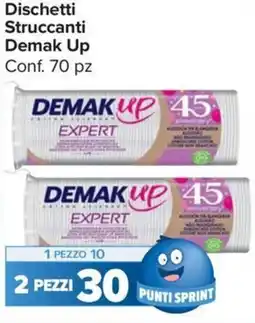 Carrefour Market Dischetti Struccanti Demak Up offerta