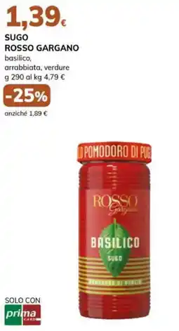 Basko Sugo rosso gargano offerta