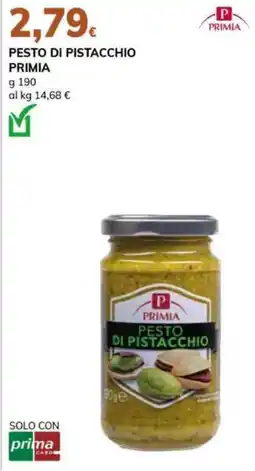 Basko Pesto di pistacchio PRIMIA offerta