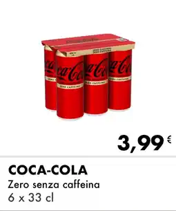 Iper Tosano COCA-COLA Zero senza caffeina offerta
