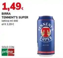 Basko Birra TENNENT'S SUPER offerta