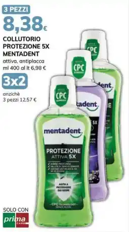 Basko Collutorio protezione 5x MENTADENT offerta