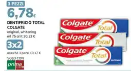 Basko Dentifricio total COLGATE offerta