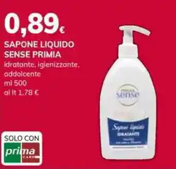Basko Sapone liquido sense PRIMIA offerta