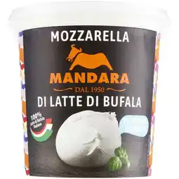 Ipercoop MOZZARELLA DI LATTE DI BUFALA MANDARA offerta