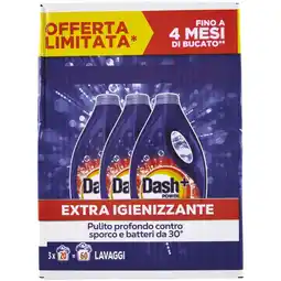 Ipercoop DETERSIVO LIQUIDO PER LAVATRICE DASH POWER offerta