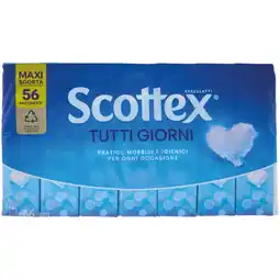 Ipercoop FAZZOLETTI SCOTTEX TUTTI GIORNI offerta