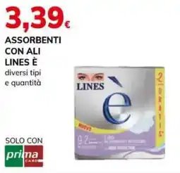 Basko Assorbenti con ali LINES È offerta