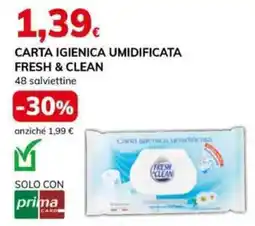 Basko Carta igienica umidificata FRESH & CLEAN offerta
