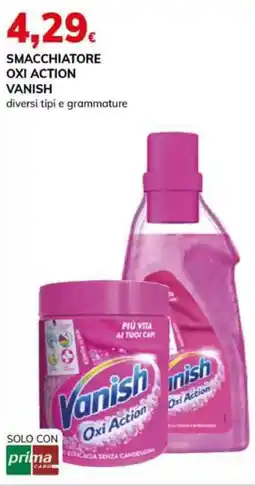 Basko Smacchiatore oxi action VANISH offerta