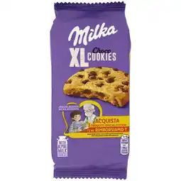 Ipercoop SNACK COOKIES CHOCO XL MILKA offerta