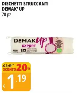 Tigros Dischetti struccanti DEMAK' UP offerta