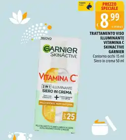 Tigros Trattamento viso illuminante vitamina c skinactive GARNIER offerta