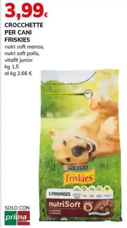 Basko Crocchette per cani FRISKIES offerta