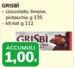 Basko GRISBÌ - cioccolato, limone, pistacchio - kit kat offerta