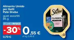 Carrefour Alimento Umido per Gatti Patè Sheba offerta