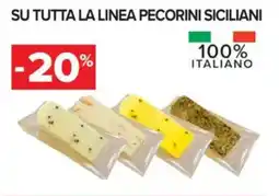 Carrefour Su tutta la linea pecorini siciliani offerta