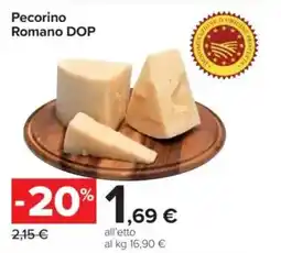 Carrefour Pecorino Romano DOP offerta